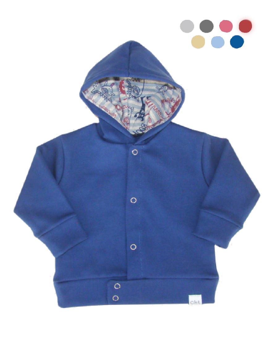 CAMPERA ART.1020 T.3/9M MINI BEBE CON CAPUCHA        LIVIANA
Talles: 3/9M