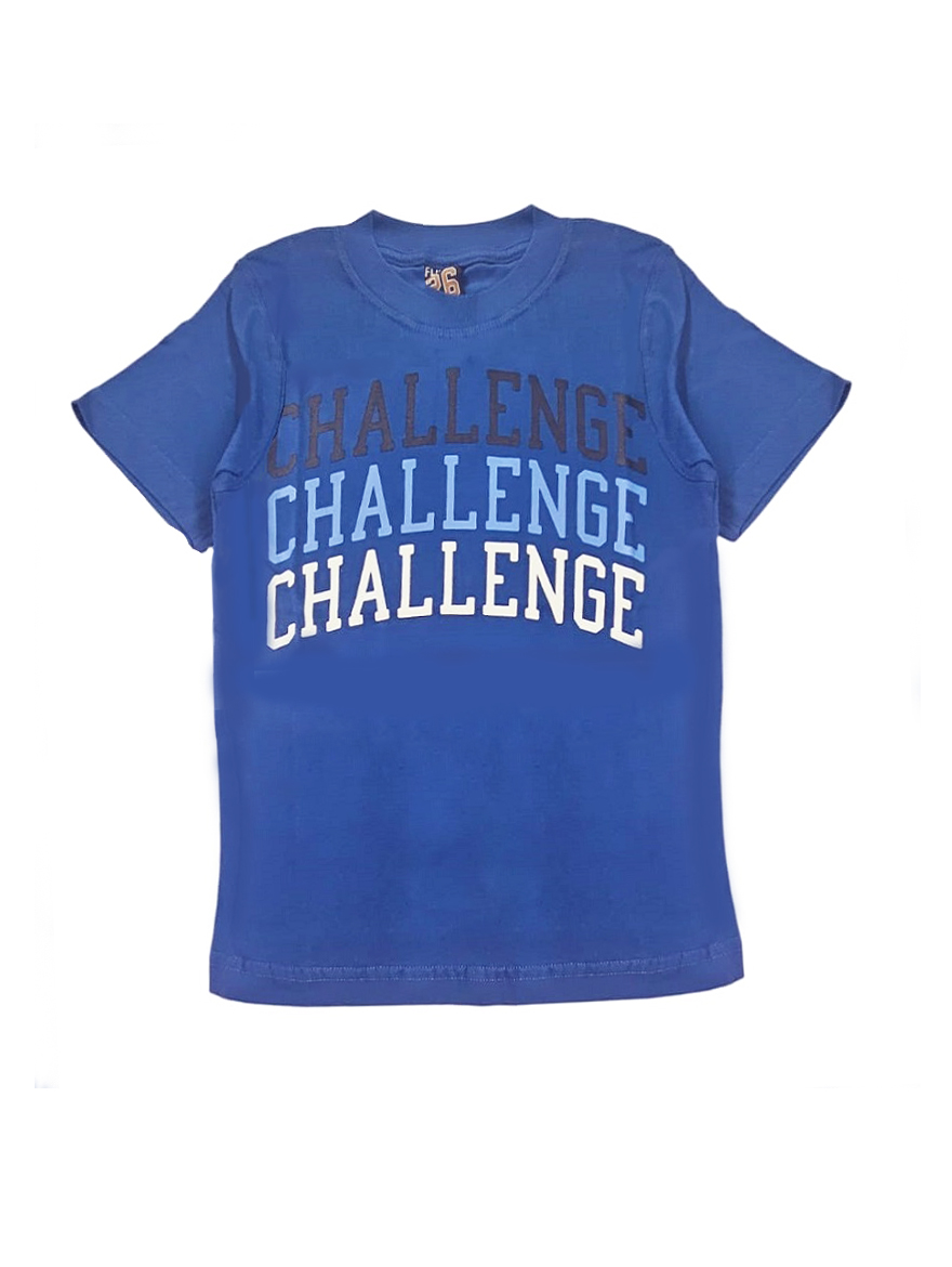 REMERA ART.922 T.26/28/30/32 ESTAMPA CHALLENGE M/C
Talles: 26 A 32