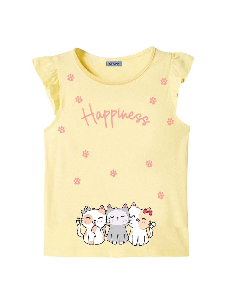 REMERA ART.5026 T.18/24/36/48M BEBA CON ESTAMPA GATITOS
Talles: 18M A 48