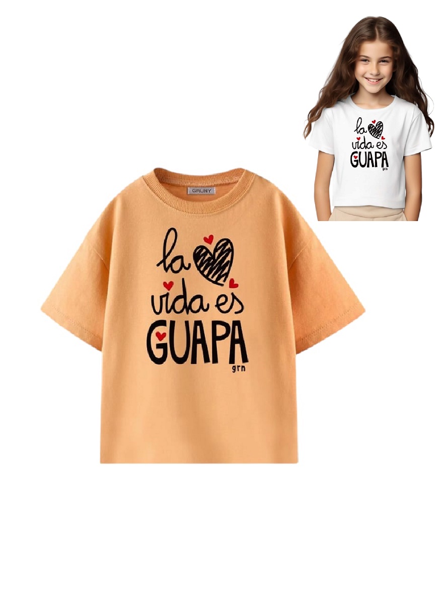 REMERA ART.5091 T.14/16/18 NENA A LA CINTURA CON EST.GUAPA
Talles: 14 A 18