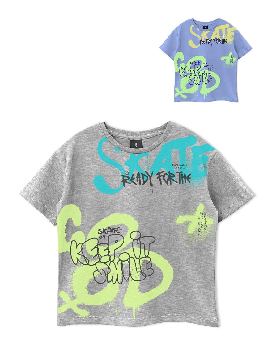 REMERA ART.267304 T.8/10/12/14/16 VARON OVERSIZE CON EST. GRAFITTI
Talles: 8 A 16