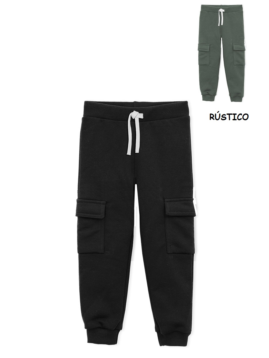 JOGGER ART.267353 T.6/8 VARON RUSTICO CARGO
Talles: 6/8