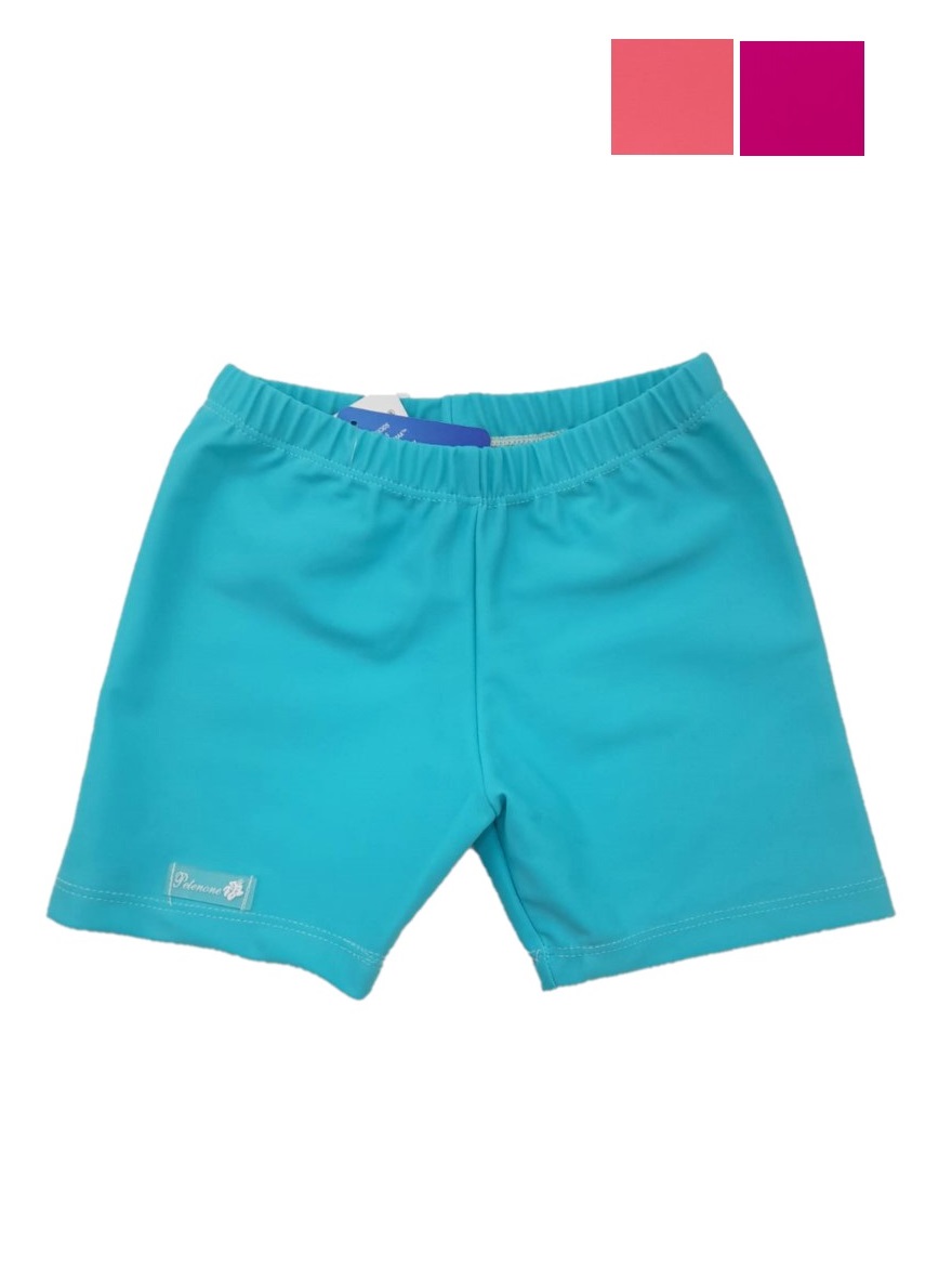 SHORT DE BAÑO ART.1600 T.12 NENA LISO FILTRO UV
Talles: 12