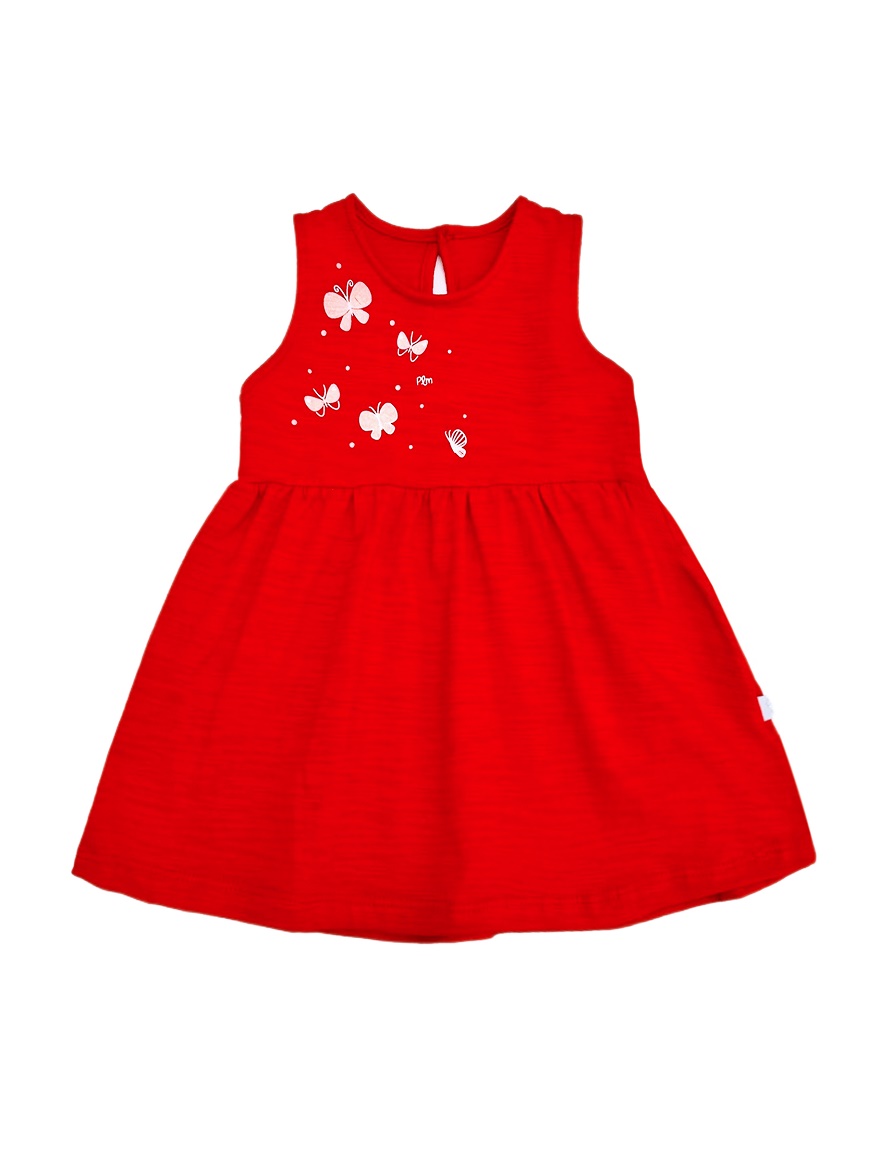 VESTIDO ART.2318 T.12/18/24M JERSEY FLAME CON ESTAMPA EN GLITTER
Talles: 12/18/24