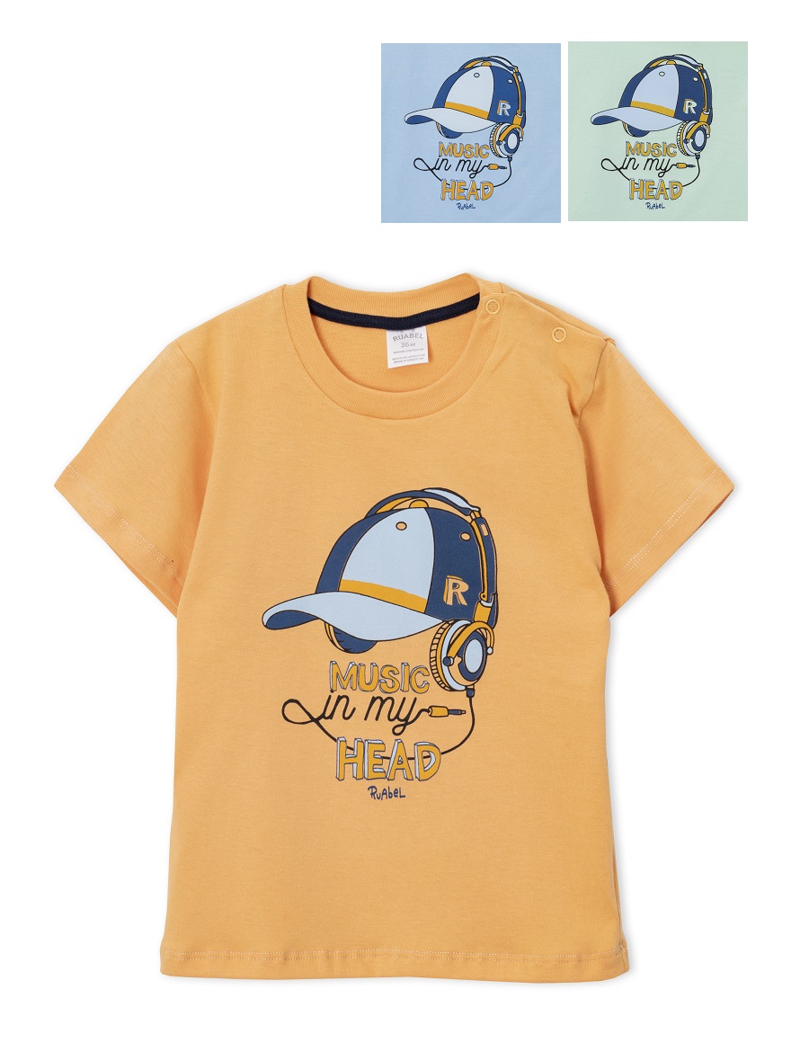 REMERA ART.3864 T.18/24/36M BEBE CON EST.GORRA
Talles: 18 A 36M