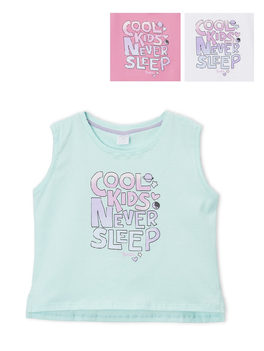 REMERA ART.3900 T.14 NENA S/M CORTA ESTAMPA COOL KIDS
Talles: 14