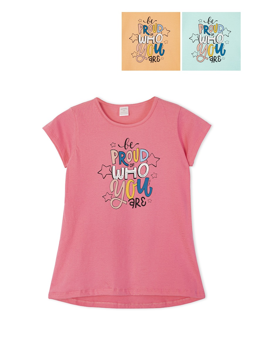 REMERA ART.3904 T.4/6/8/10/12 NENA CON ESTAMPA LETRAS
Talles: 4 A 12