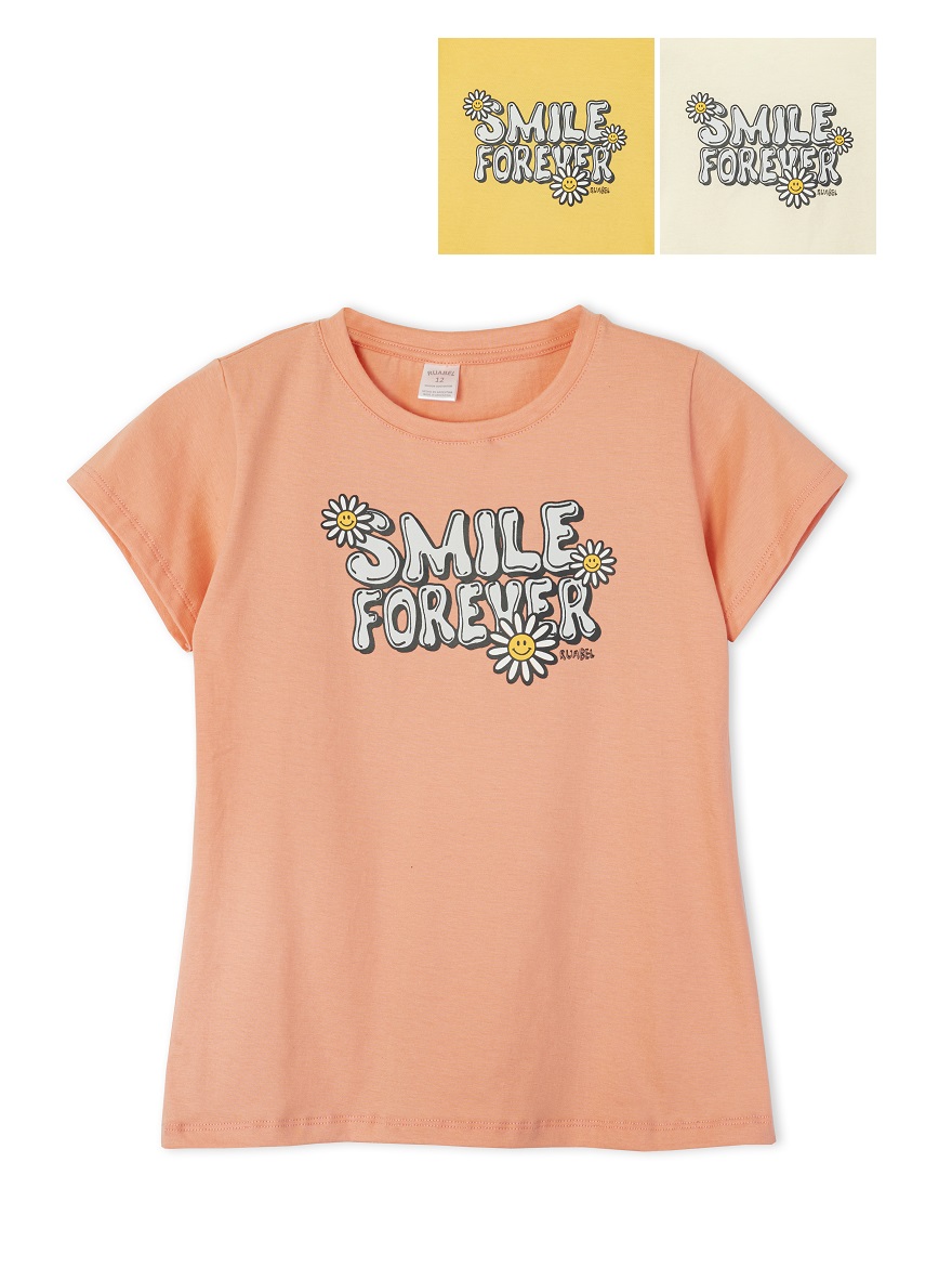 REMERA ART.3906 T.12/16 NENA CON ESTAMPA SMILE FOREVER
Talles: 12/16