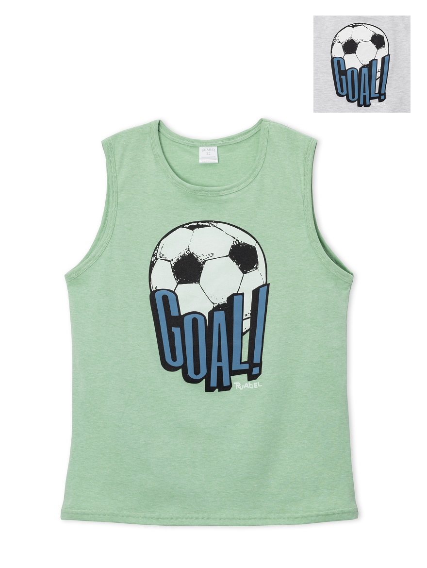 MUSCULOSA ART.3962 T.8/10/12  VARON CON ESTAMPA PELOTA
Talles: 8/10/12