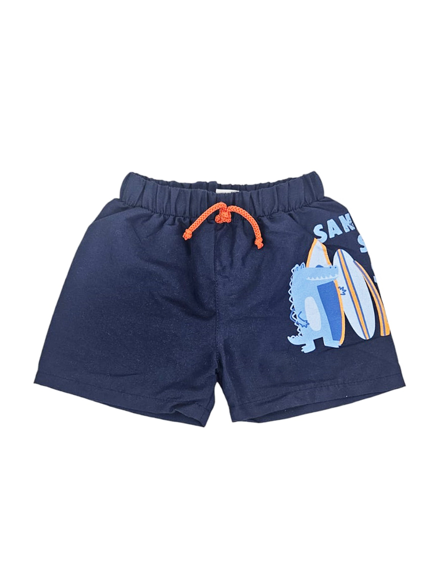 SHORT DE BAÑO ART.6522 T.18/24/36M BEBE CON ESTAMPA TABLAS DE SURF
Talles: 18/36M