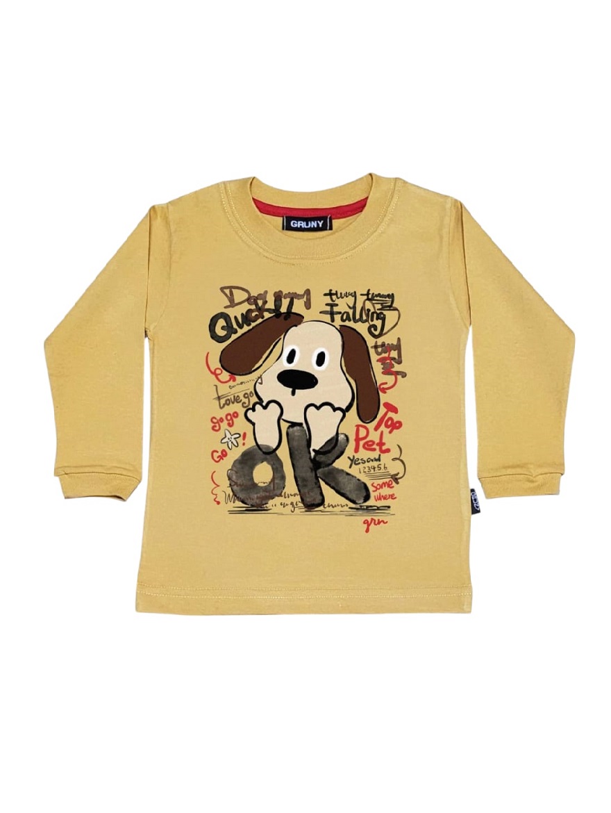 REMERA ART.5302 T.12/18/24/36/48M BEBE ESTAMPA PERRITO
Talles: 12M A 48