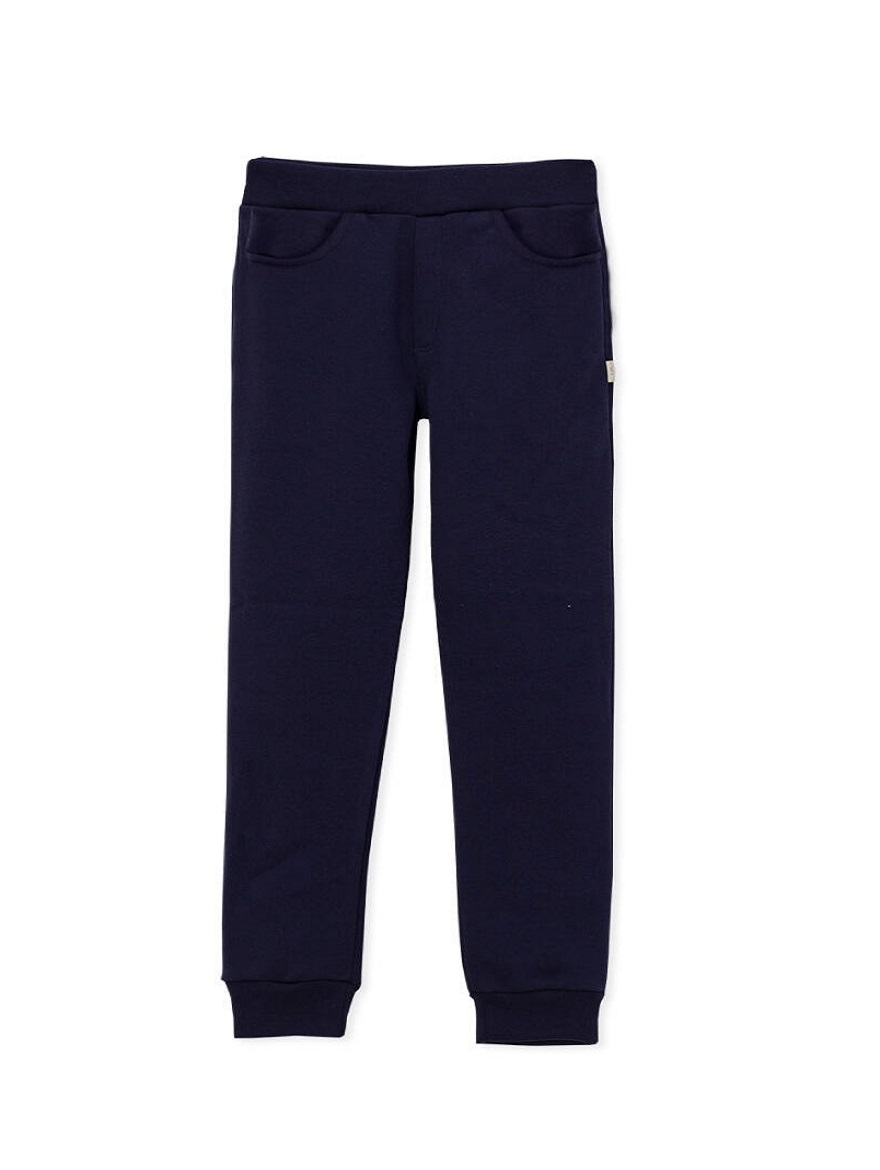 PANTALON JOGGER ART.258340 T.6/8/10/12/14/16 FRISA AZUL CON PUÑO
Talles: 6 A 16