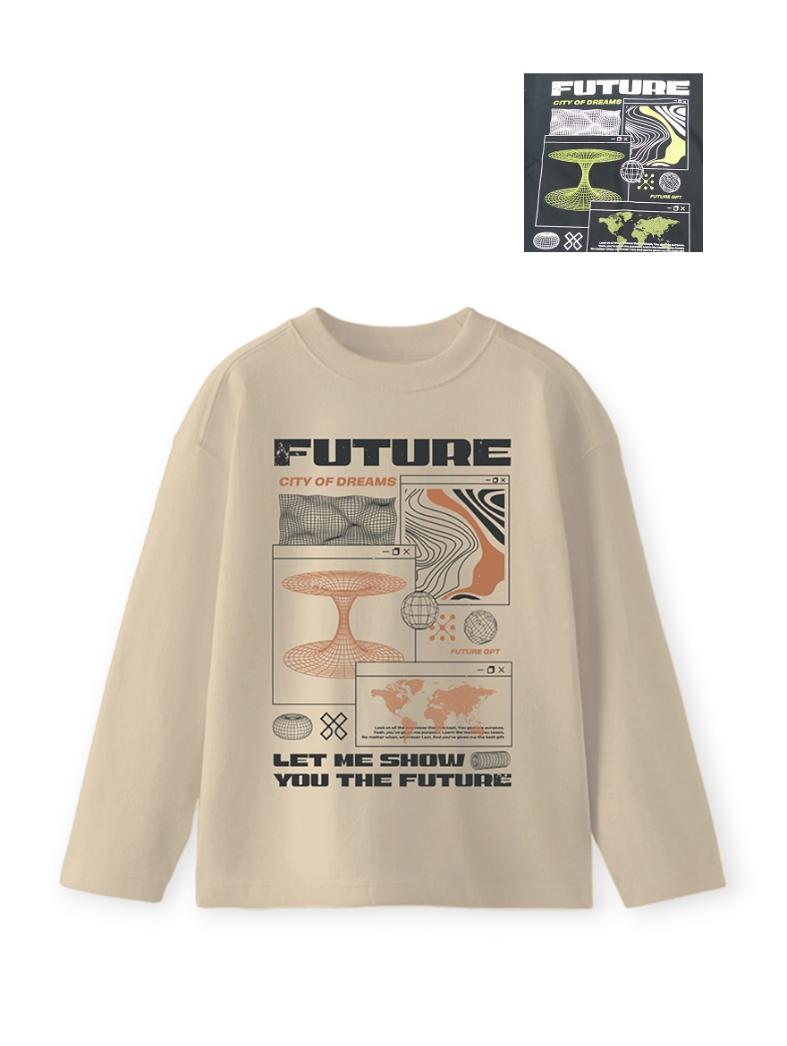 REMERA ART.277310 T.6/8/10/12/14/16 VARON CON ESTAMPA FUTURE
Talles: 6 A 16